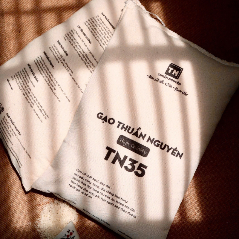 Giao Gạo Thuần Nguyên TN35 số lượng lớn cho nhà hàng, khách sạn và siêu thị