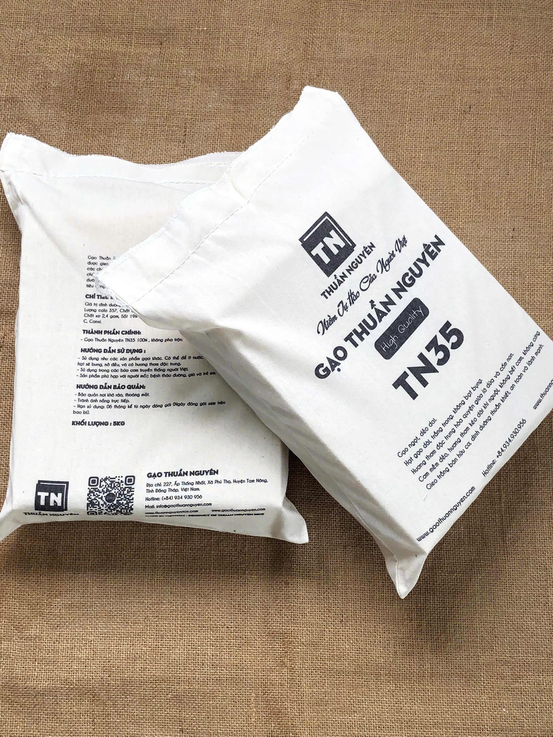 Gạo Thuần Nguyên TN35 bao nhiêu tiền 1 yến?