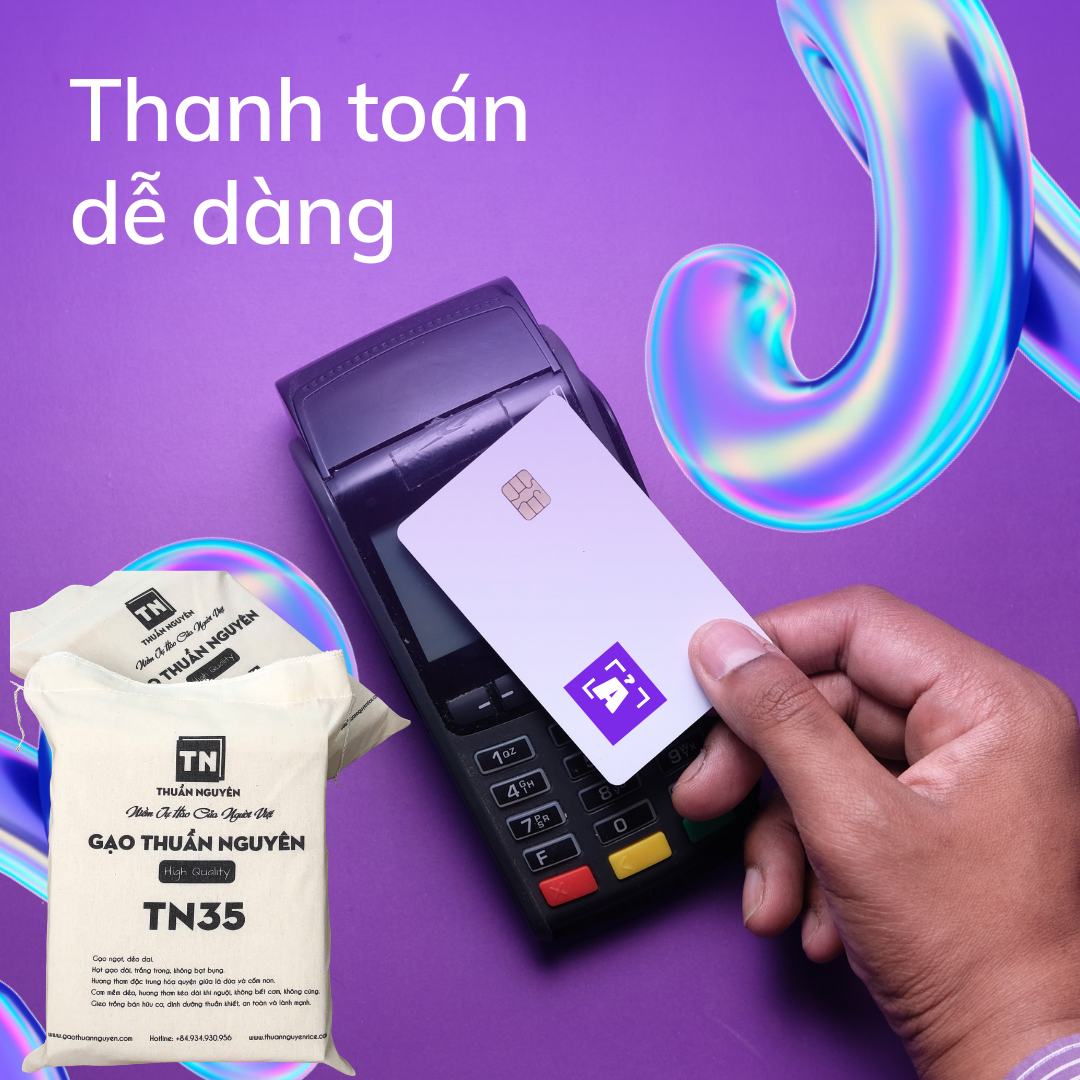 Mua Gạo Thuần Nguyên: Dùng Trước — Trả Sau Tới 45 Ngày bằng Visa, MasterCard, JCB